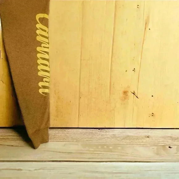 Carhartt 105421 Relaxed Fit Heavyweight C-Graphic T-Shirt Long Sleeve Size Small - Picture 7 of 9